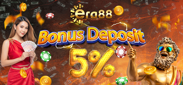 BONUS DEPOSIT 5%